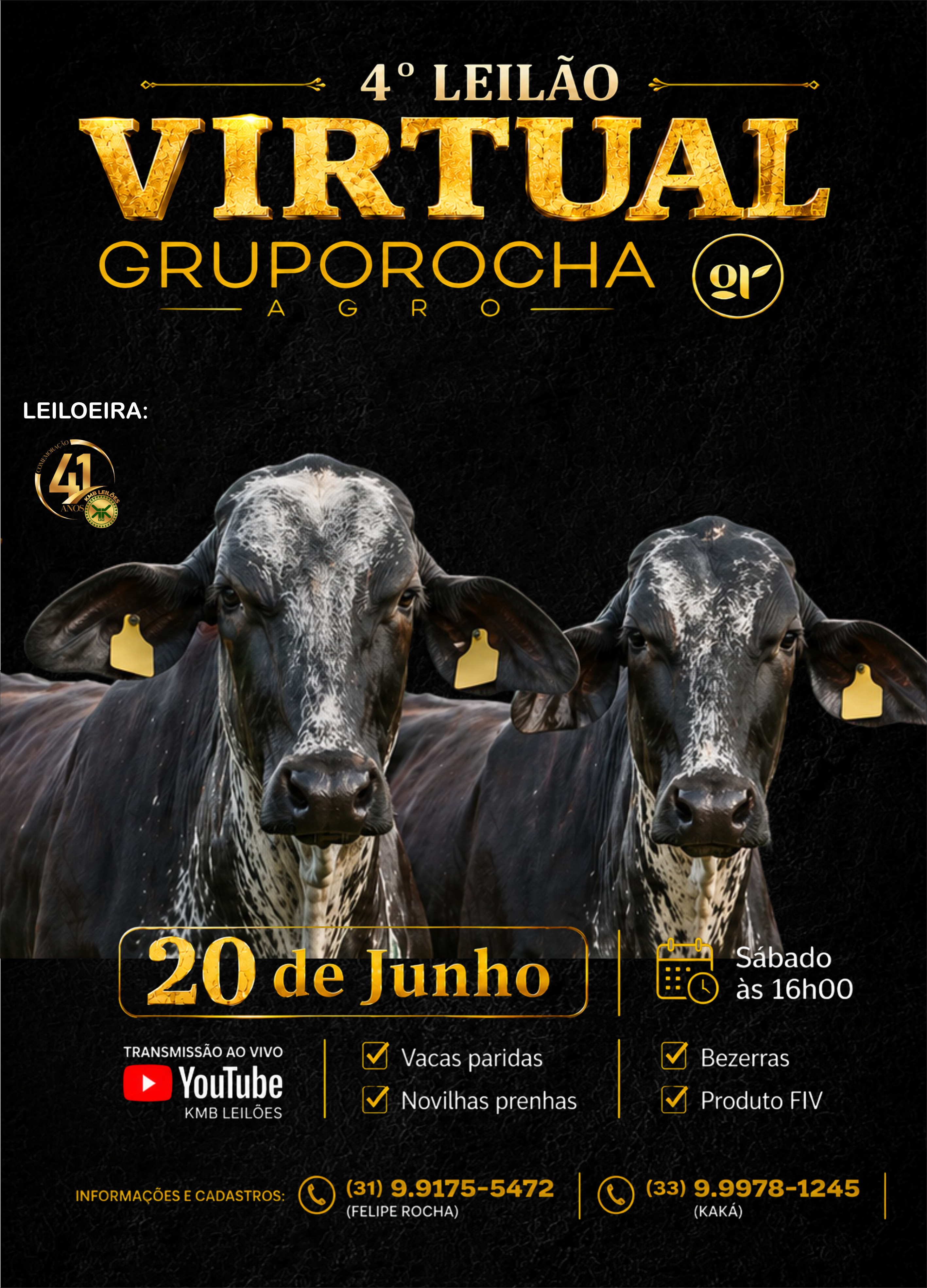 4º Leilao Grupo Rocha & Convidados