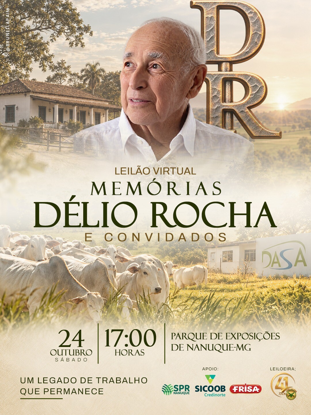 LEILÃO MEMÓRIAS DÉLIO ROCHA & CONVIDADOS